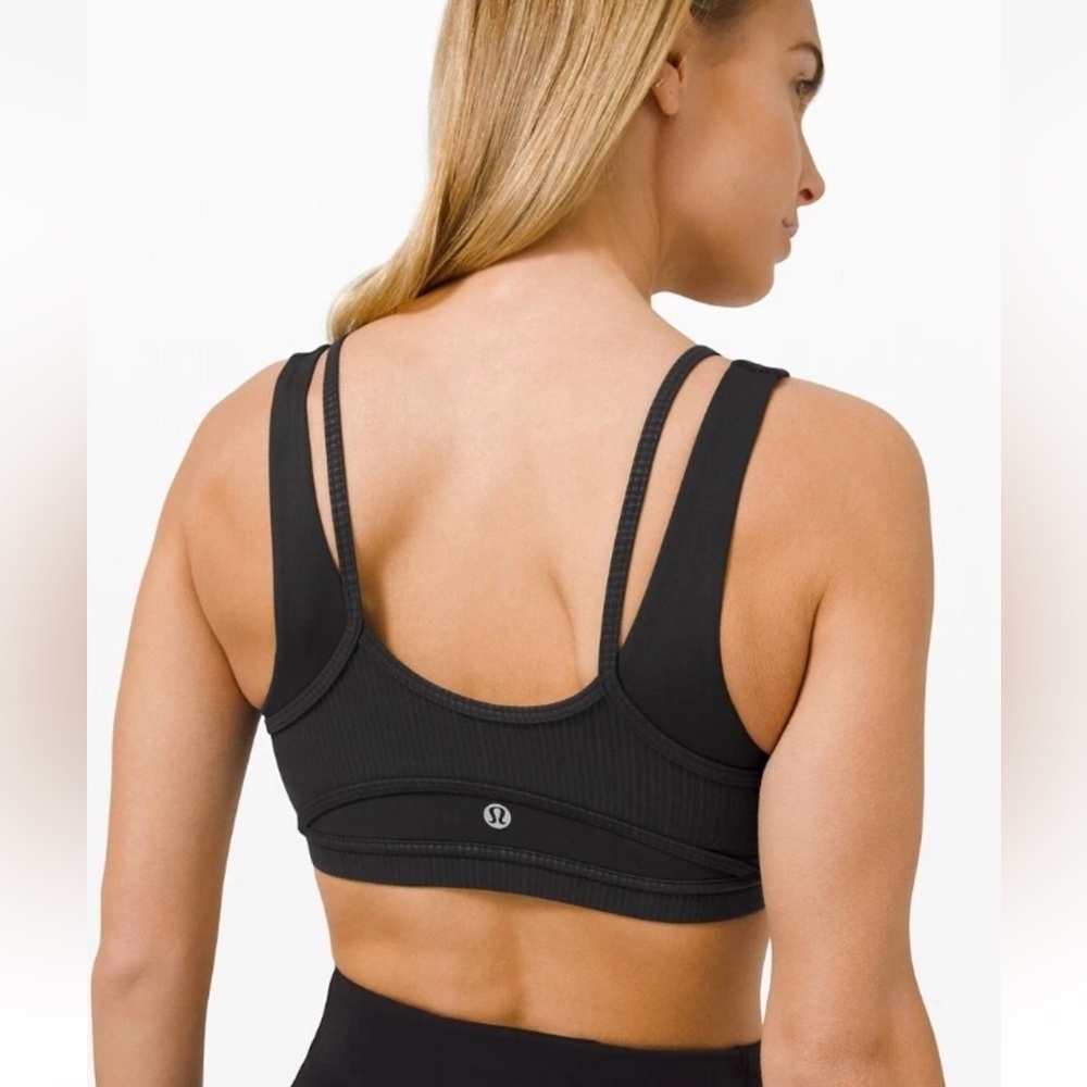 lululemon athletica Classic Black Sports Bra